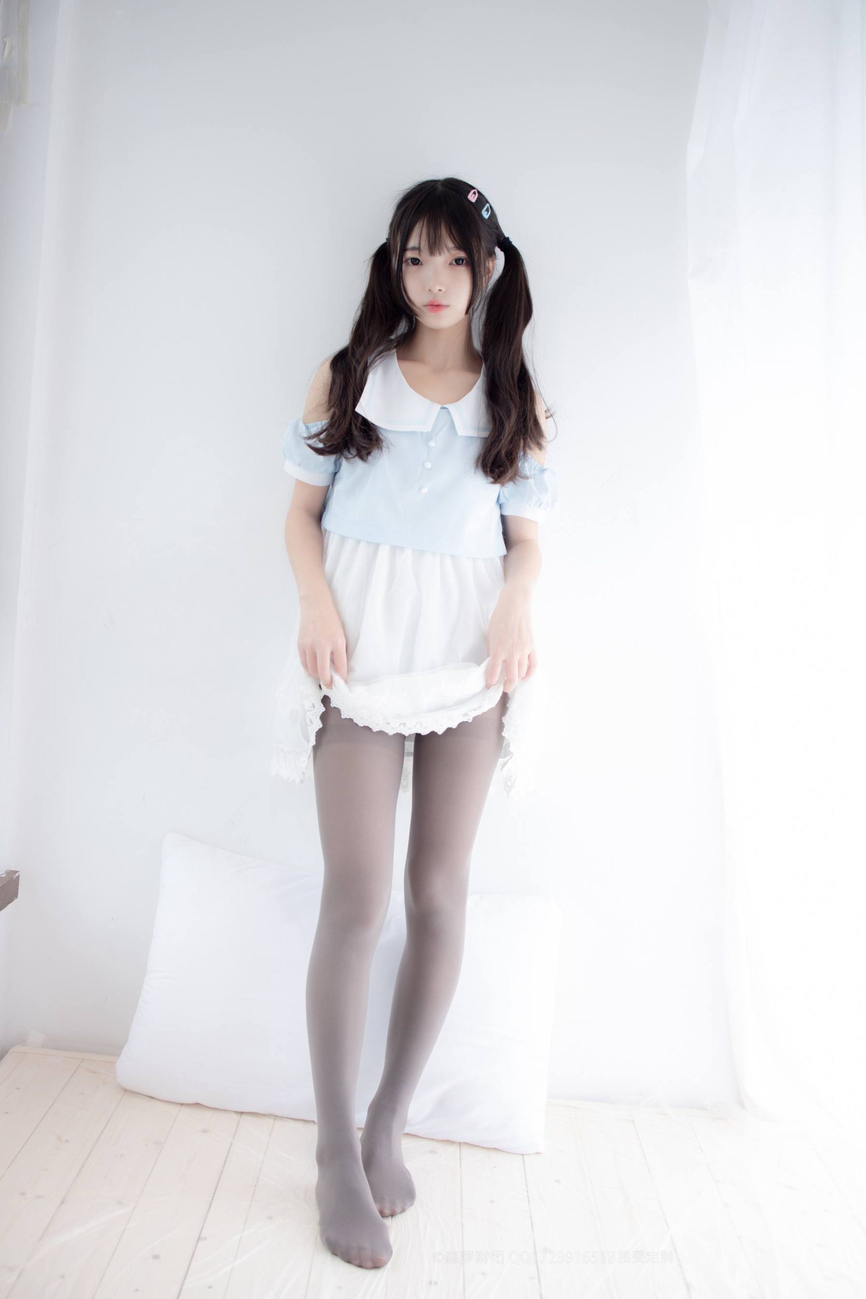 图片[4]-超级甜美的灰丝小姑娘【86P】20005-七七小屋