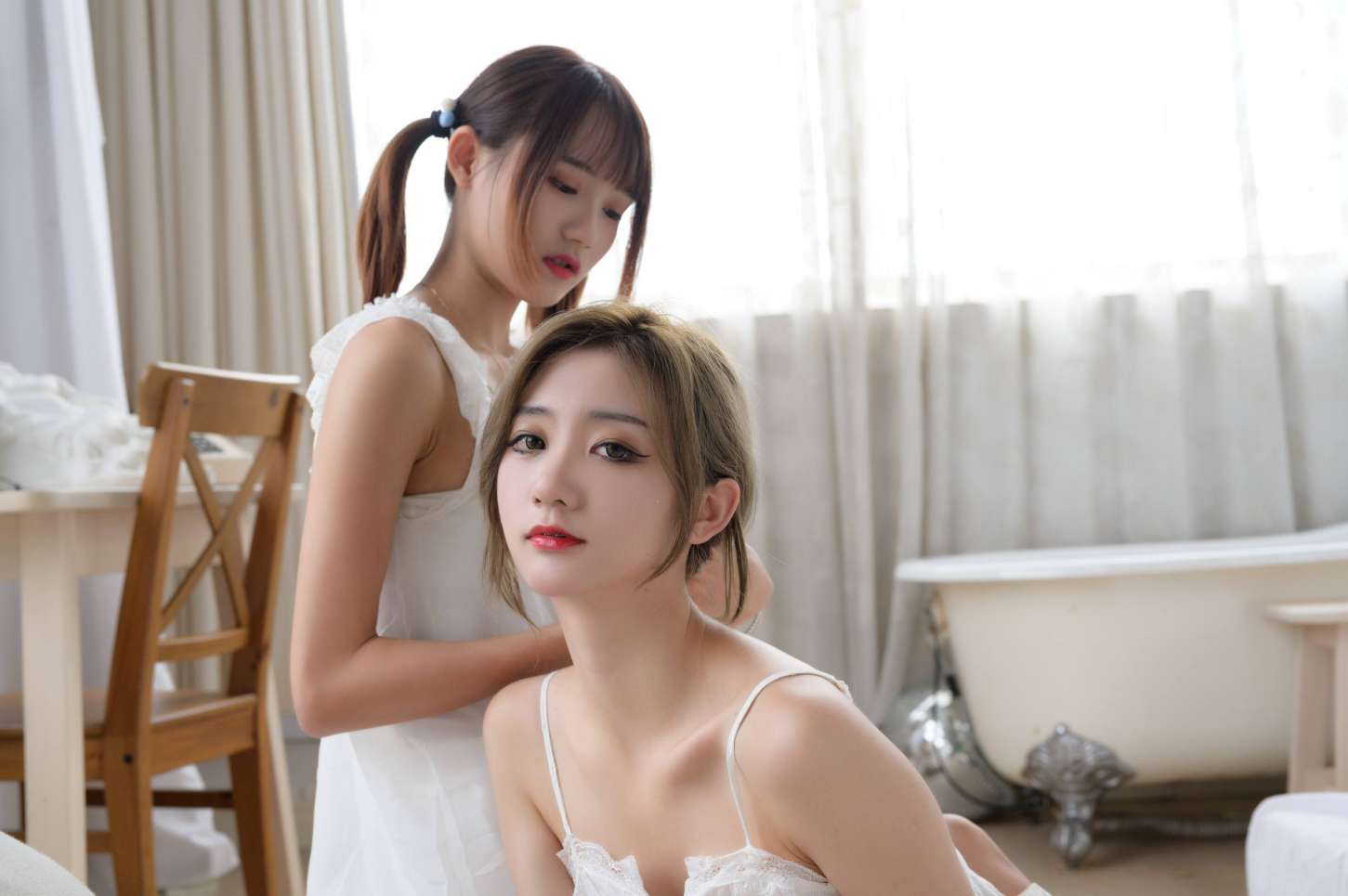 图片[4]-【免费】弹尤克里里的双马尾齐刘海女孩【35P】20024-七七小屋