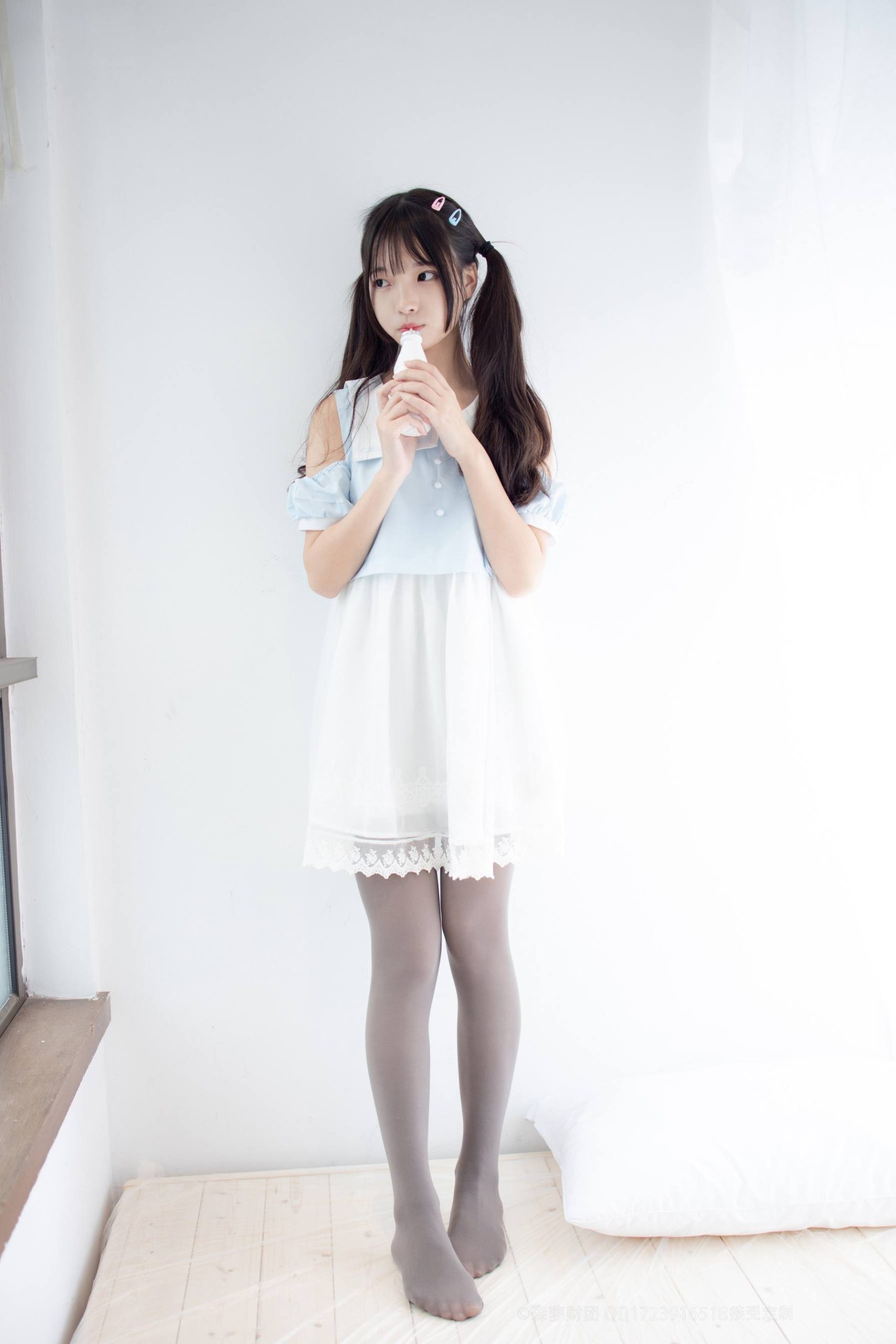 图片[6]-超级甜美的灰丝小姑娘【86P】20005-七七小屋