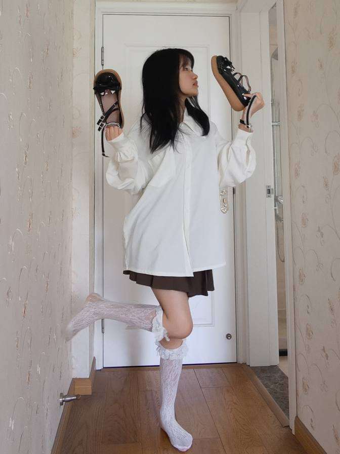图片[3]-百褶裙可爱又大方的小姑娘【122P】20002-七七小屋