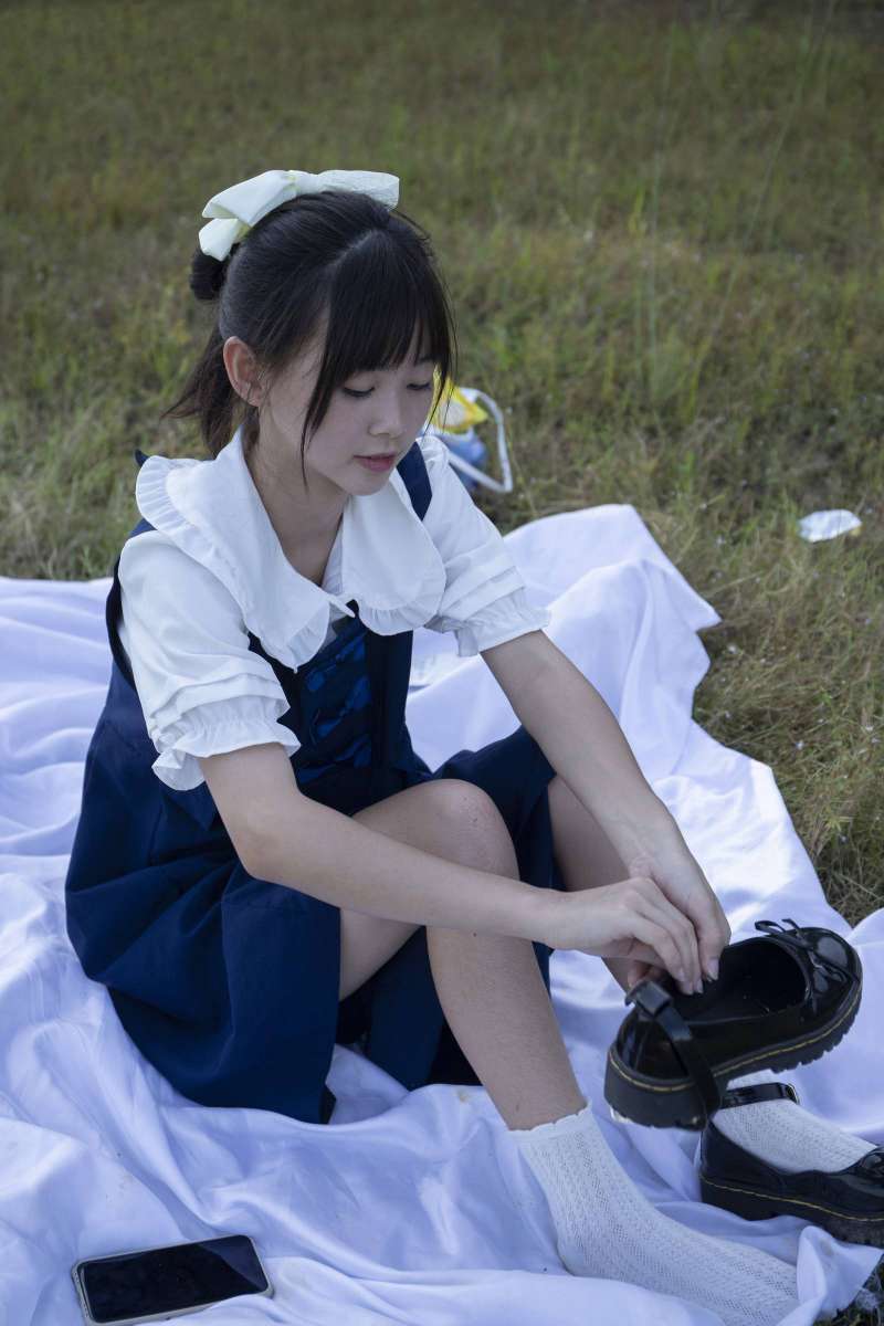 图片[4]-非常甜美的牛仔裙女孩【226P】20021-七七小屋