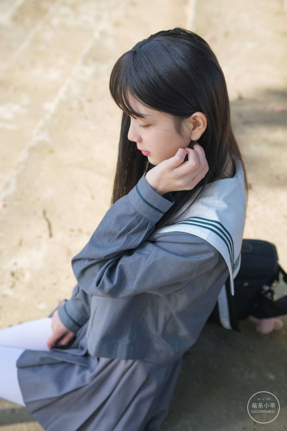 图片[3]-白丝清纯少女真的太可爱了【60P】20001-七七小屋