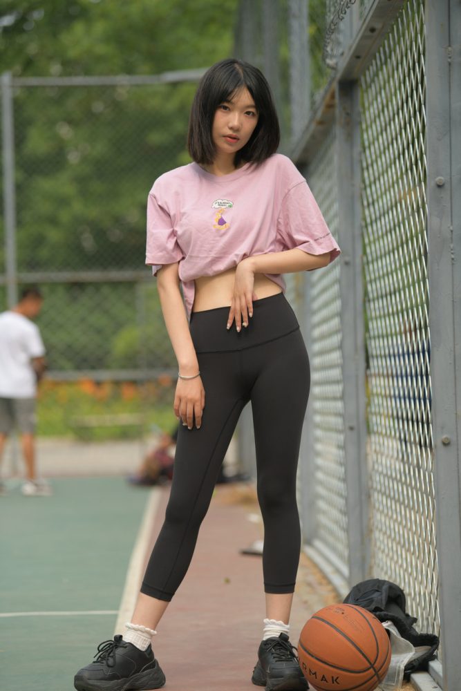 图片[3]-穿瑜伽裤打篮球的大三女孩J2198 463P1V-18.6GB-七七小屋