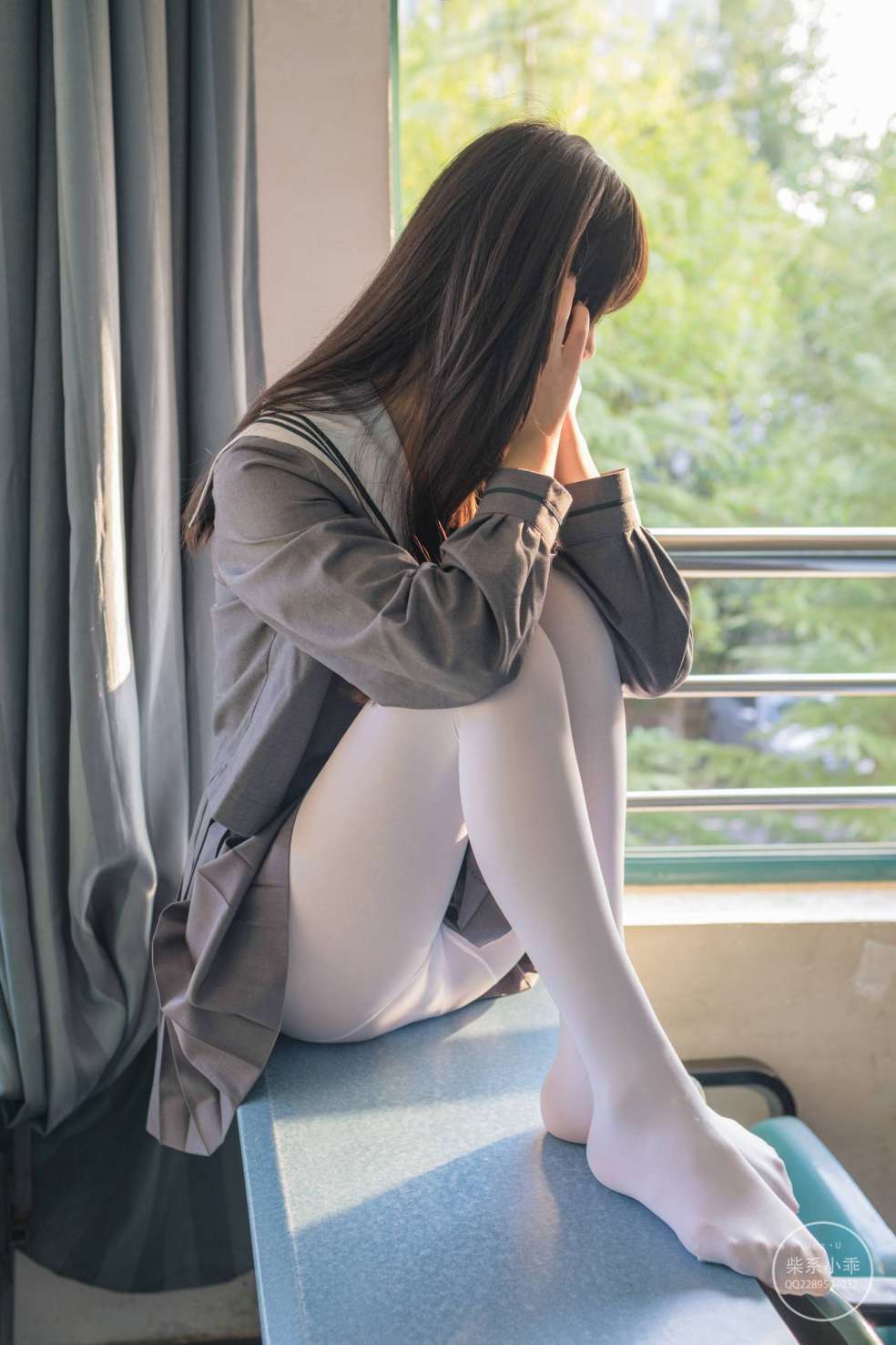 图片[4]-白丝清纯少女真的太可爱了【60P】20001-七七小屋