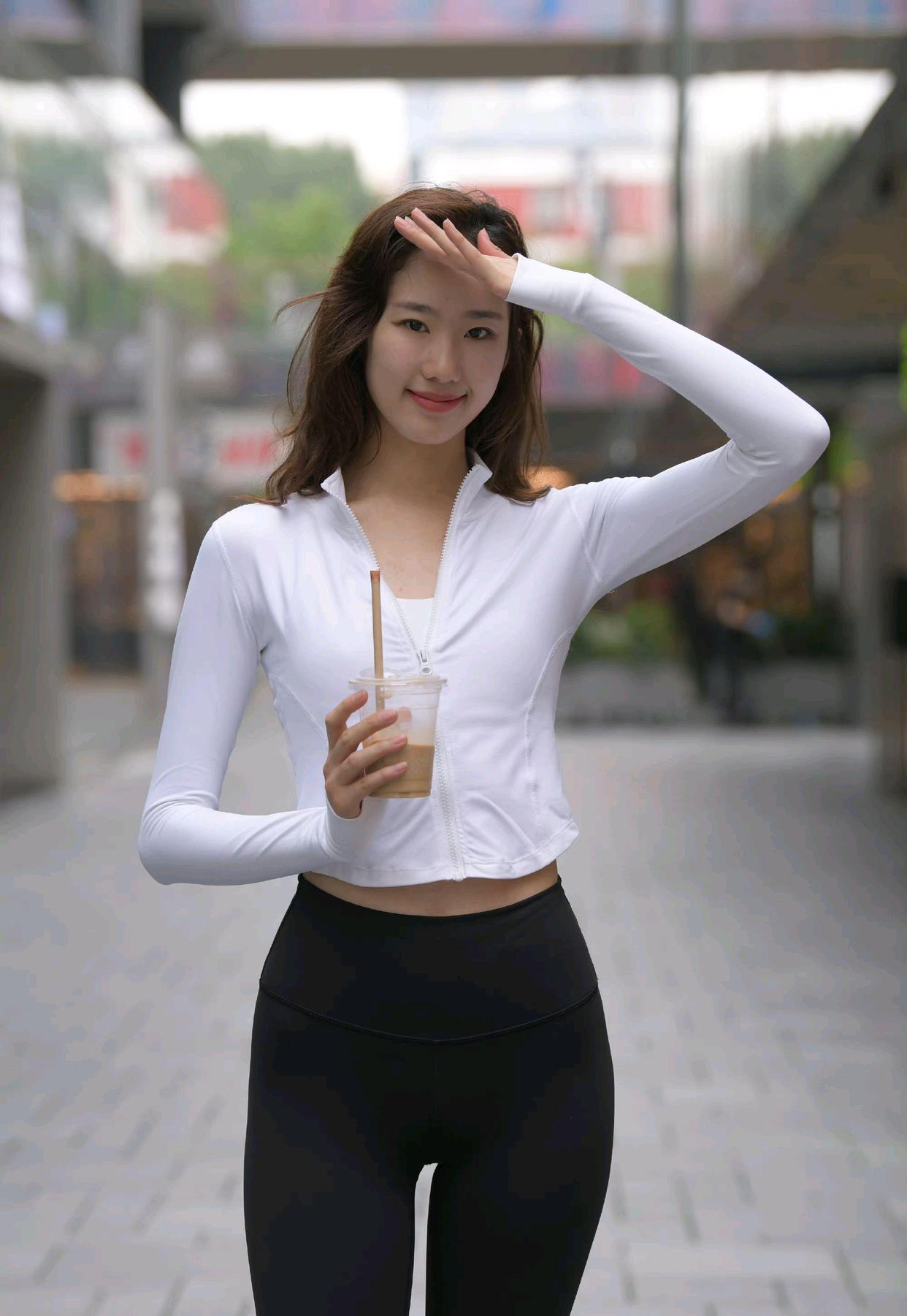 图片[4]-像刘亦菲的黑色瑜伽裤女孩J2237 340P1V-14.8GB-七七小屋