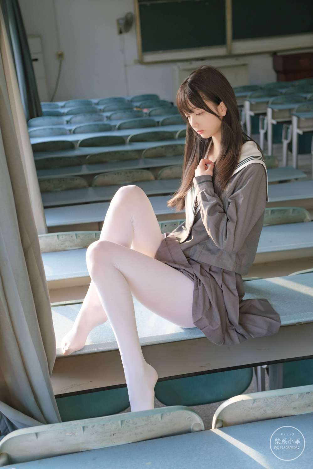 图片[5]-白丝清纯少女真的太可爱了【60P】20001-七七小屋