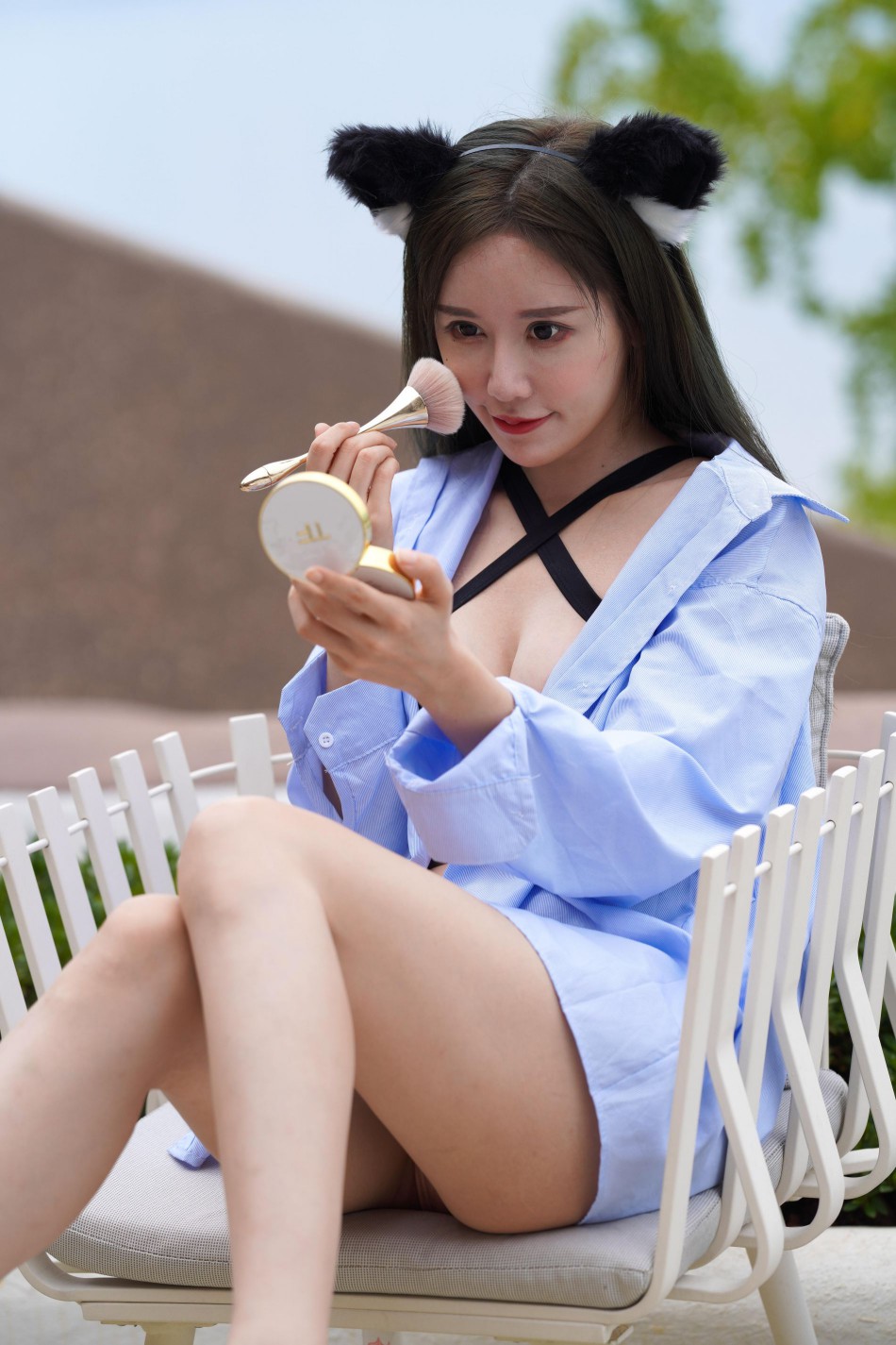 图片[5]-可爱的猫耳朵比基尼美少女【394P】00043-七七小屋