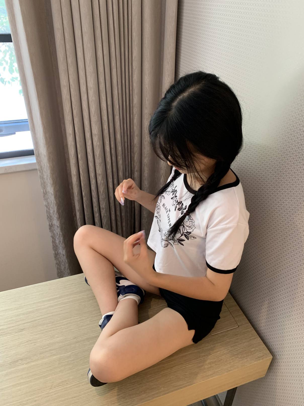 图片[4]-调皮的白袜女孩【149P】20017-七七小屋