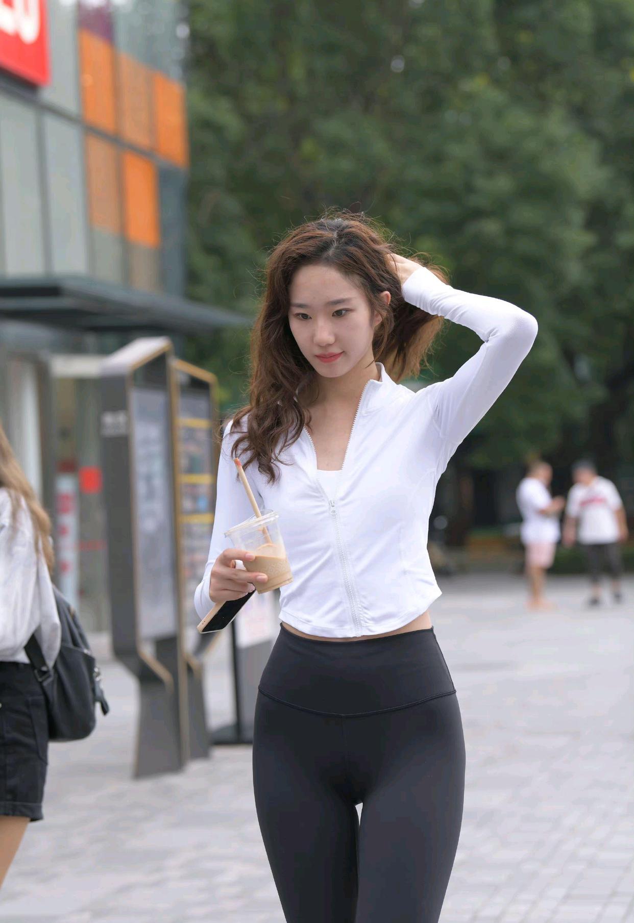 图片[5]-像刘亦菲的黑色瑜伽裤女孩J2237 340P1V-14.8GB-七七小屋
