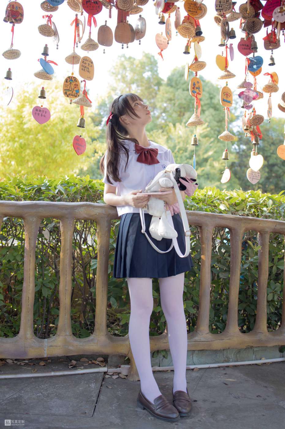 图片[5]-眼神好清澈的双马尾白丝女孩【75P】20019-七七小屋